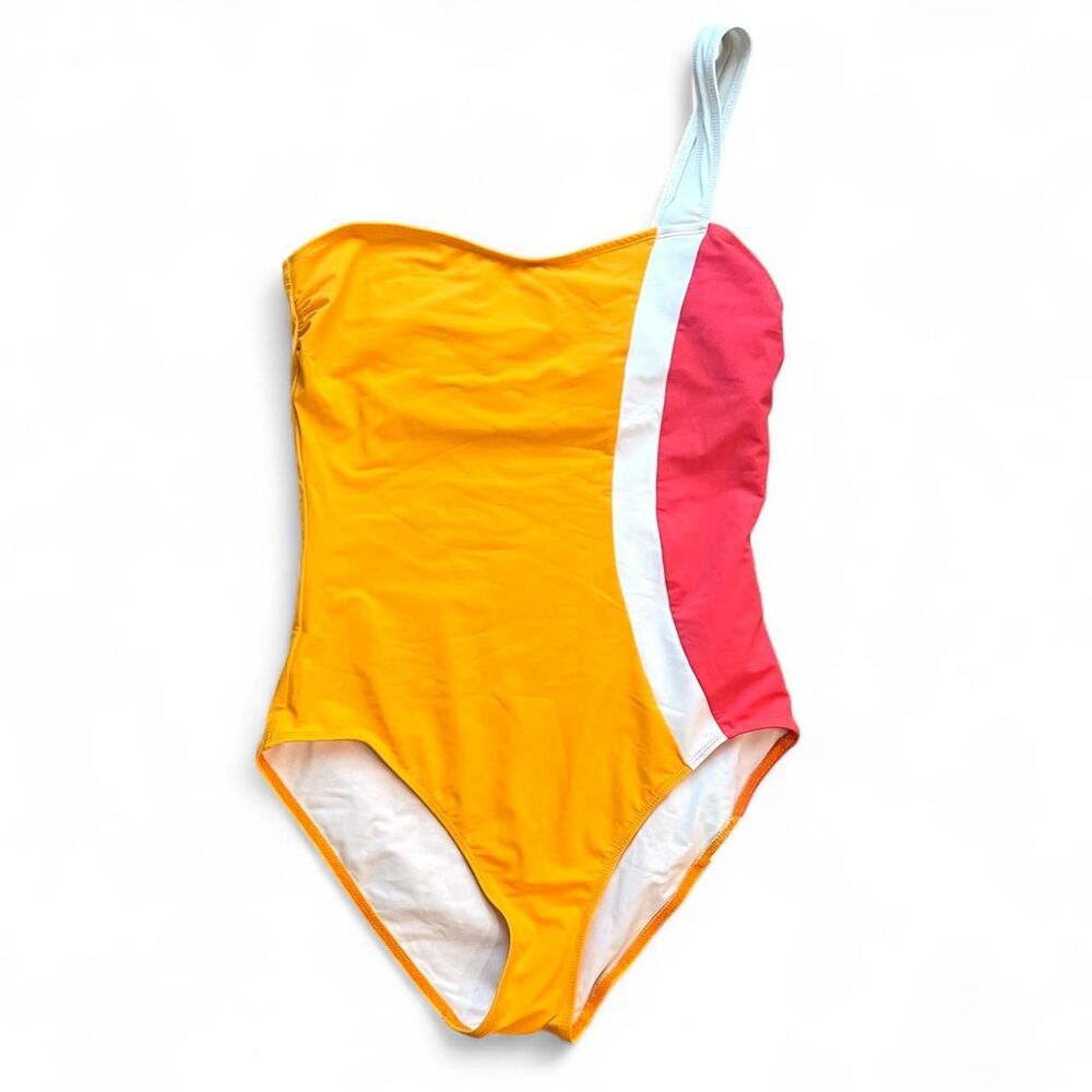 One piece Swimsuit Flagpole NYC one shoulder bathing suit